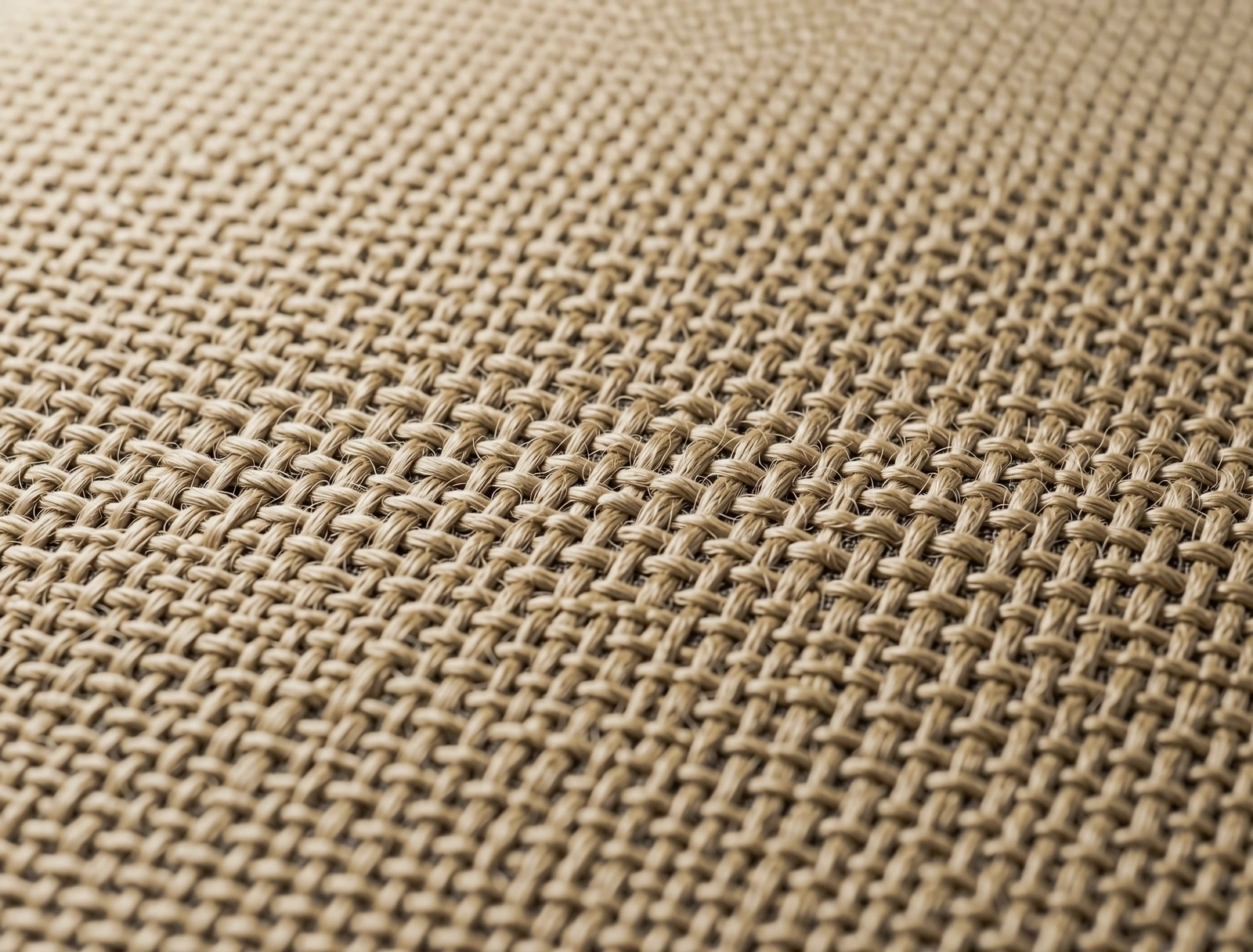 Makro-Textur von Leinenfasern als Symbol für vitale Strukturen